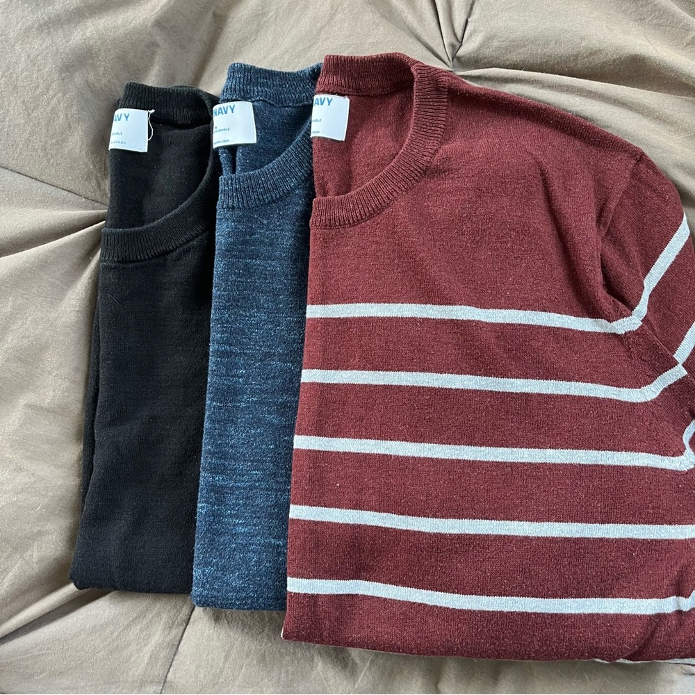 Set of 3 Long sleeves